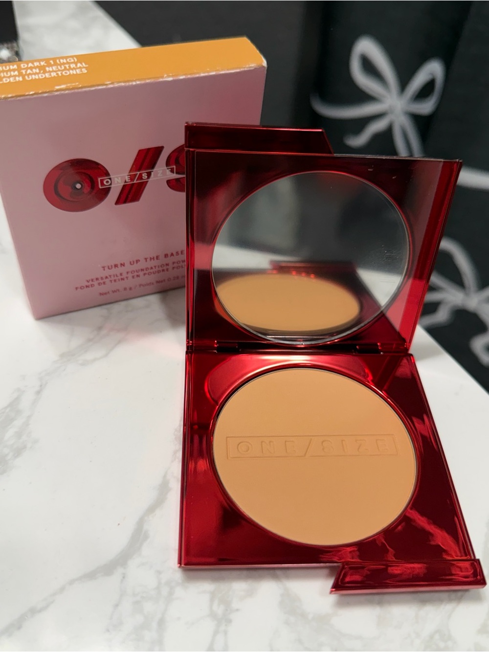 ONE/SIZE Turn Up The Base Pressed Powder - Medium Dark 1 (NG)